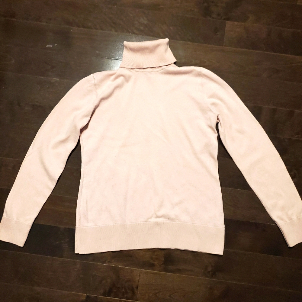 Pink Chaps Turtleneck Sweater